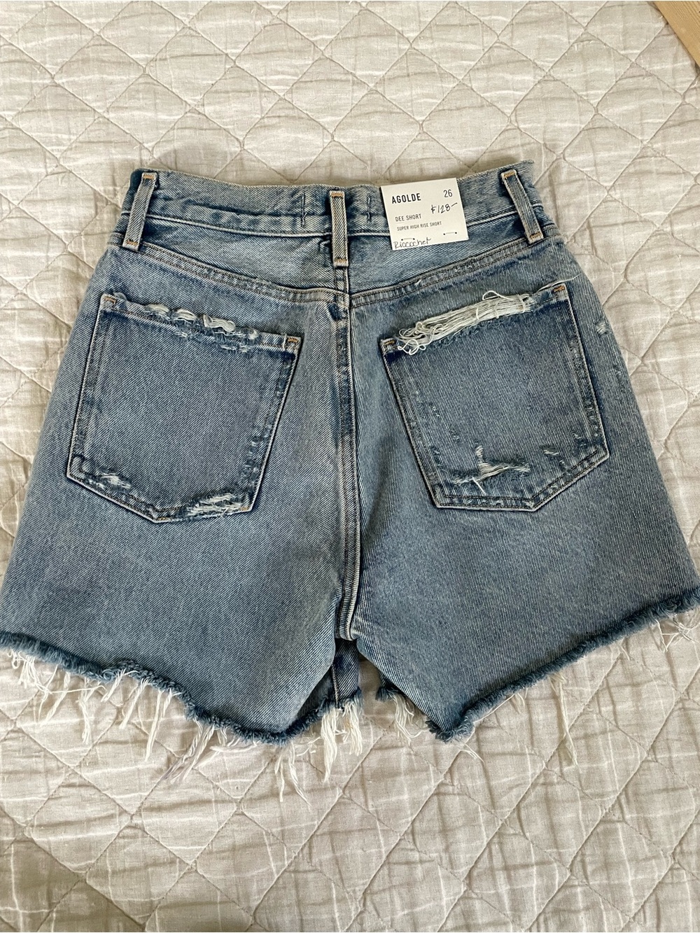 NEW Agolde Dee Denim
Shorts Ricochet Blue size 26
Jean Shorts NWT.   1 - Picture 7 of 11